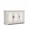 Galano Heron Wood 45.8 in. 3 Doors Sideboard with Adjustable Shelves in Gray, Dusty Gray Oak - 3 of 4
