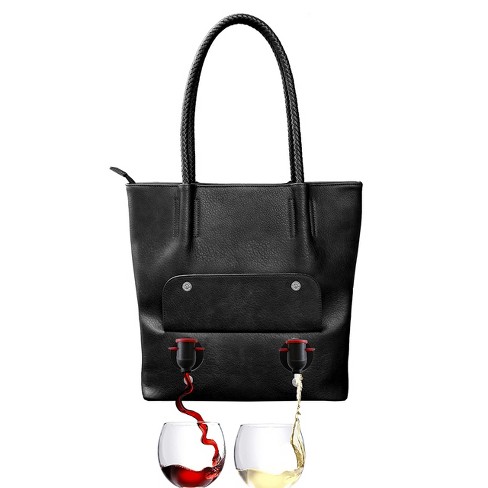 Faux leather tote outlet target