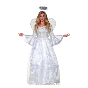 Heavenly Angel Adult Light Up Costume - 1 of 4