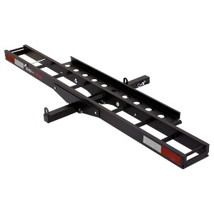 Black Widow Pro Anodized Aluminum Dirt Bike Carrier with 400 Pound Capacity for Single Youth or Adult Bikes, Motorcycles or Fat Tire Bikes, Black - 1 of 4