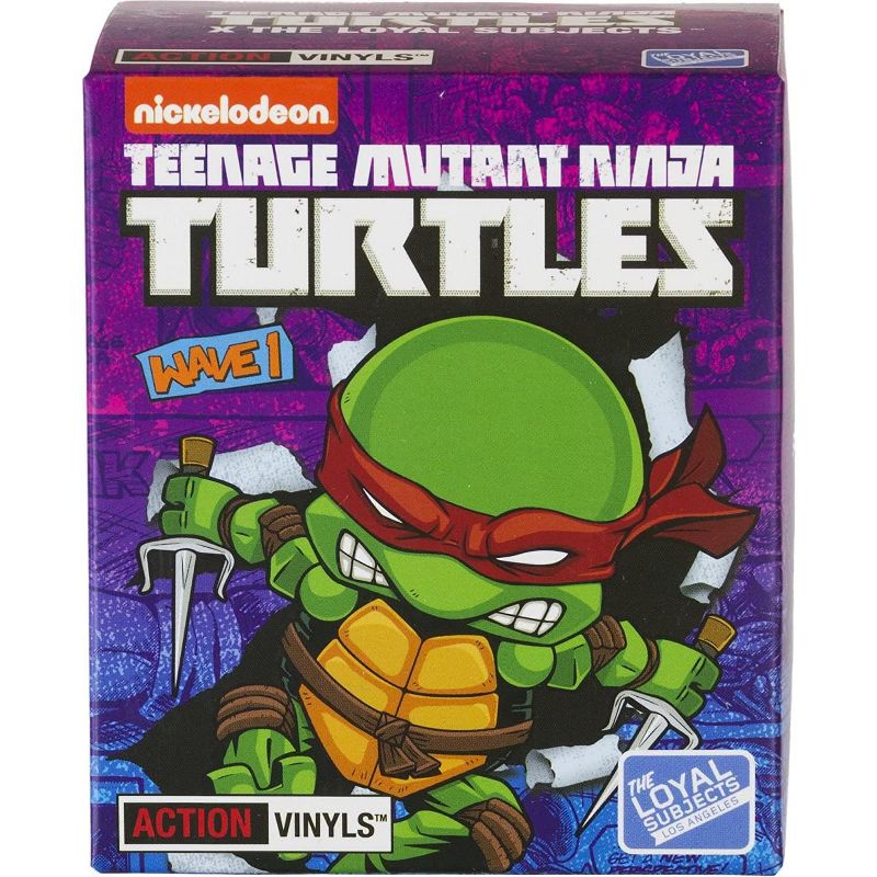 The Loyal Subjects Teenage Mutant Ninja Turtles Blind Box 3 Inch Action Vinyl Series 1 Figure, 1 of 4