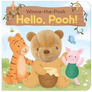 Winnie-The-Pooh Hello, Pooh Puppet Book - by  Cottage Door Press (Board Book) - 1 of 1