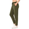 Clearlove Women Workout Sweatpants Cotton Jogger Ribber Splicing Lounge Sweat Pants - 2 of 4