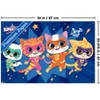 Trends International Disney Jr. SuperKitties (2023) - Heroes Unframed Wall Poster Prints - 3 of 4