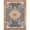 Unique Loom Outdoor Traditional Area Rug (Navy Blue and Light Pink) - 3 of 4