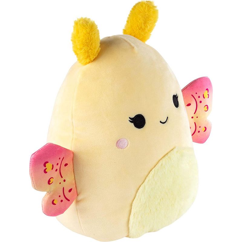 Squishmallow 10" Yellow Moth Plush - Cute and Soft Stuffed Animal Toy - Official Kellytoy - Great Gift for Kids, 3 of 4