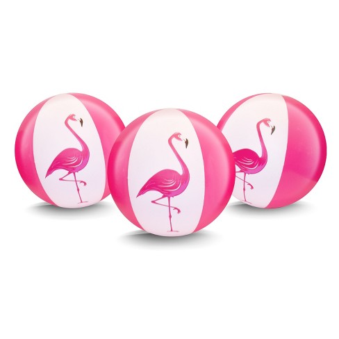 Coconut Outdoor 27 Jumbo Beach Ball 3 pack Pink Flamingo Target