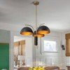 LLHZSY 24" Pendant Chandelier 3-Light Fixture for Dining Room Kitchen Living Room - 4 of 4