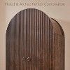 SinCiDo Arched Cabinet, 71 "High Pantry Cabinet, with Adjustable Shelves and 2 Large Drawers, Cabinet, for Living Room, Bathroom, Kitchen - 4 of 4