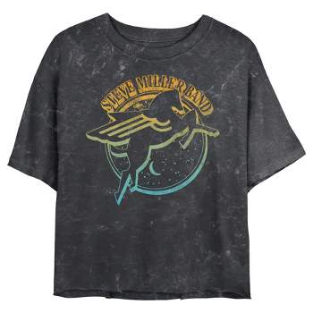 Junior's Women Steve Miller Band Distressed Ombre Pegasus Logo T-Shirt