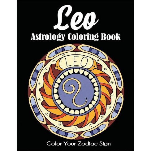 Download Leo Astrology Coloring Book By Dylanna Press Paperback Target