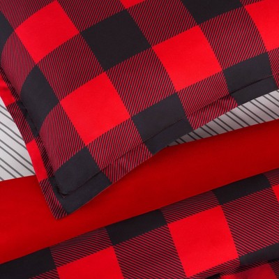 Alex Buffalo Check Plaid Antimicrobial Bedding Set - Serta, 3 of 7