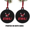 Eastern Washington University Secondary Aluminum Holiday Christmas Tree Ornament - 2 of 4