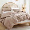 BAGOKIE 3-Piece Bed in a Bag Comforter Set with Pom Fringe - 2 of 4