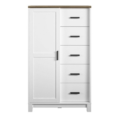 Savannah Ivory Gentlemen's Chest, Bedroom - Chests