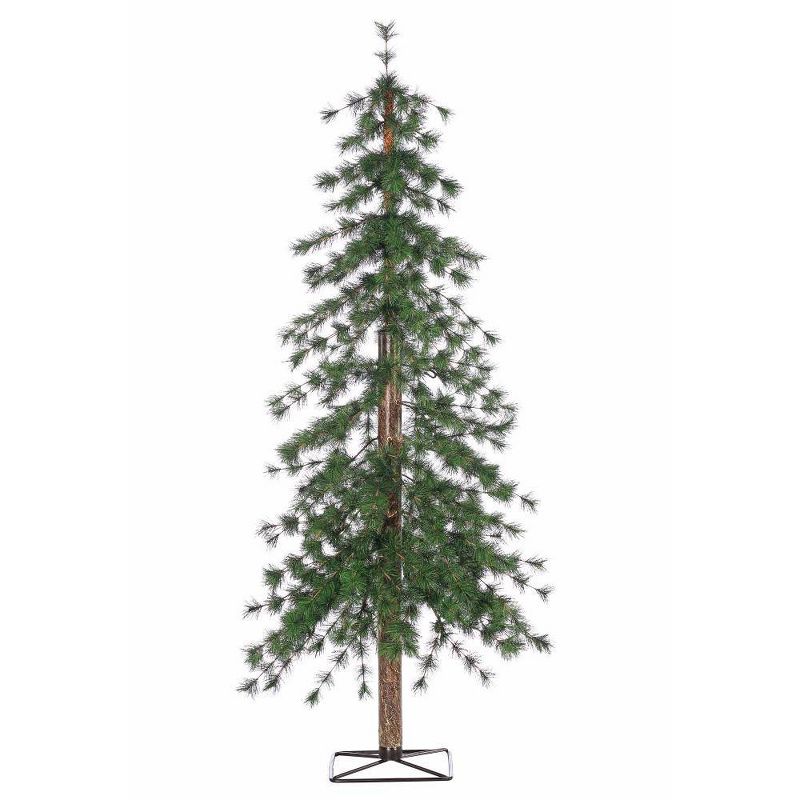 5ft Sterling Tree Company Flocked Alpine Tree Artificial Christmas Tree, 1 of 5