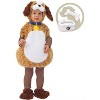 Joyfy Baby Halloween Puppy Costume Suit with Hood, Puppy Costume for Infant, Funny Halloween Animal Role Play Dress Up Party - 2 of 3