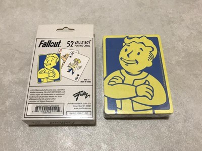 Fallout Vault Boy Playing Cards 