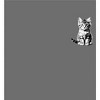 Black Cat Adult Crew Neck Short Sleeve Tee - 2 of 3