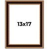 PosterPalooza | Weathered Gold Picture Frame - UV Acrylic, Foam Board Backing, Hanging Hardware - 2 of 4
