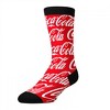 Adult Coca-Cola Logo Crew Socks 3-Pack - 2 of 4
