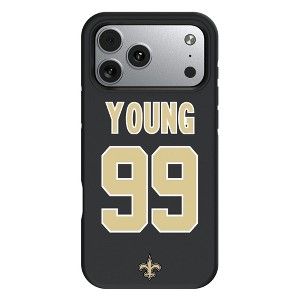 NFL New Orleans Saints Players Game Tactic Bump Cell Phone Case for Apple iPhone 17 Series - 1 of 4