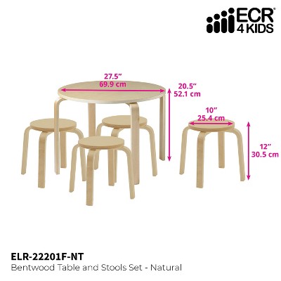 ecr4kids bentwood table