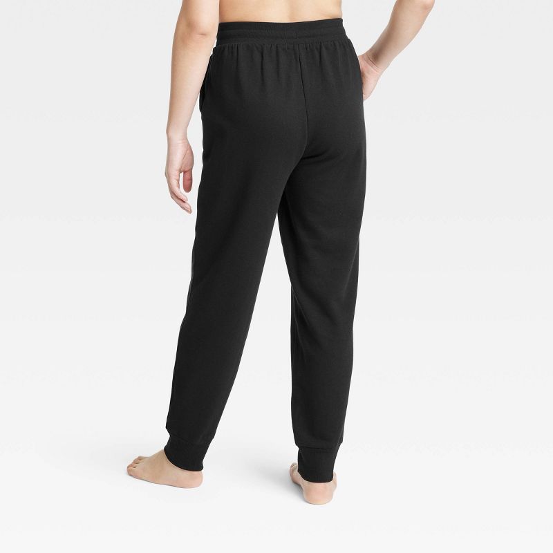 Women's Fleece Lounge Jogger Pants - Colsie™, 3 of 7