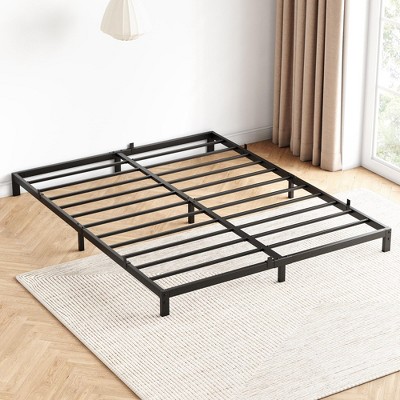 8-Inch Twin/Full/Queen Bed Frame, Low Profile Metal Platform Bed, Mattress Foundation, Noise-Free