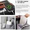 Carry On Luggage with USB Port and Cup Holder, 2-Piece Expandable Travel Set for Airplane Use, 20 Inch Tote Combo - Cuddlewood - 3 of 4