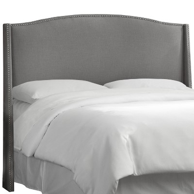 target grey headboard