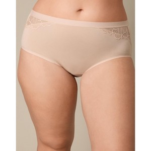 Playtex Microfiber Hipster Underwear Pack, Full Coverage, Moisture-Wicking, 3-Pack - 1 of 4