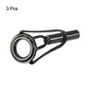 Unique Bargains Tube Dia Fishing Rod Tips Repair Kit Stainless Steel Ring Guide - 3 of 4