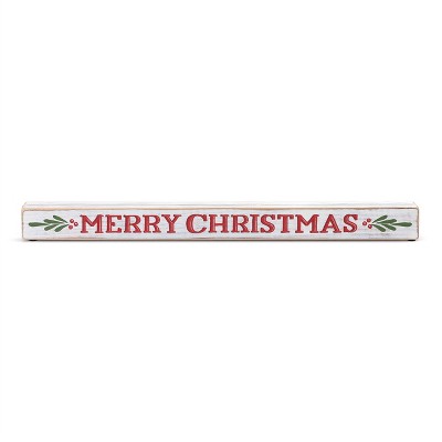 DEMDACO Merry Christmas Photo Holder Red