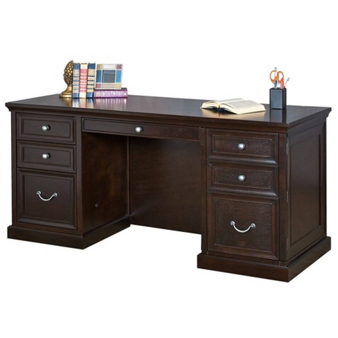 Executive Wood Credenza Brown Martin Furniture Target