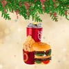 Cody Foster 4.0 Inch Fast Food Burger Christmas Tree Ornament , Christmas Decor Fries Drink Restaurant (1PC) - 2 of 4