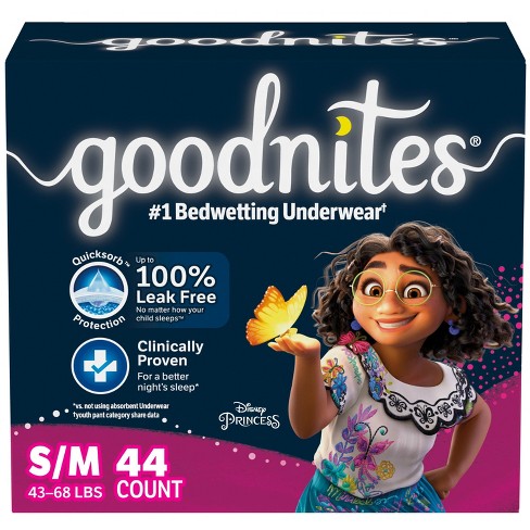 Boys' Bedwetting Underwear, Extra large, 28 units – GoodNites