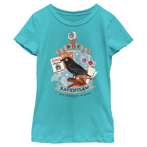 Girl's Harry Potter Cute Ravenclaw T-Shirt - 1 of 4