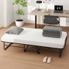 Costway Twin Size Folding Bed 38" x 75" Rollaway Guest Bed Portable Sleeper Bed - 4 of 4