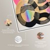 Art Remedy Everyone Hugged Retro Abstract Wall Art Framed - 4 of 4