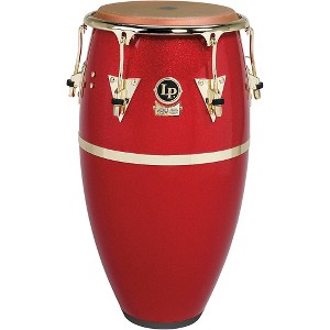 LP Galaxy Fiberglass Fausto Cuevas III Signature Conga, Arena Red With Gold Hardware - 1 of 1