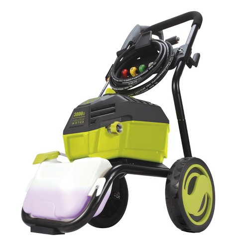 IronMax 3500PSI Electric Pressure Washer 2.6GPM 1800W w/ Wheels 4 Nozzles &  Foam Lance