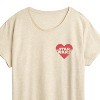 Women's - Star Wars - Valentine Heart Logo Short Sleeve Graphic T-Shirt - 2 of 4