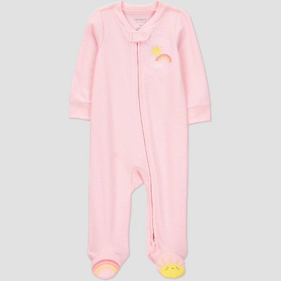 Carter's Just One You®️ Baby Girls' Sleep N' Play - Pink 3M