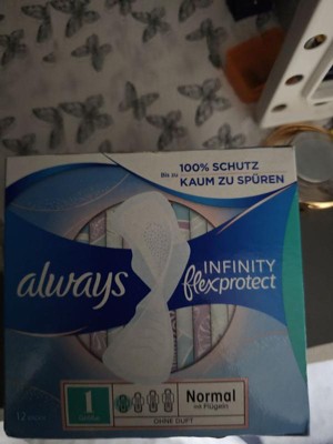 Always Infinity Flexfoam Pads Without Wings - Super Absorbency ...