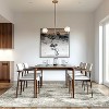 Abynow Faded Modern Abstract Rustic Indoor Area Rug - 2 of 4