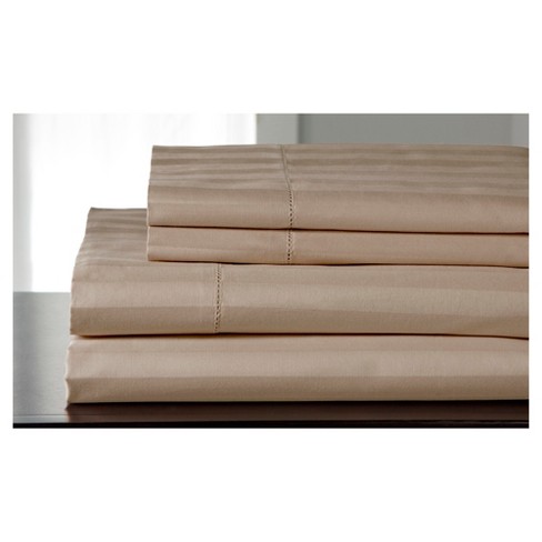 elite home products andiamo cotton stripe sheet se