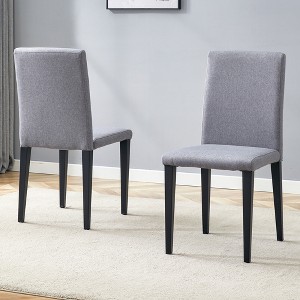 KWPZQEB Dining Chairs Sets, Modern Kitchen Side Chairs with Upholstered, Armless Kitchen Dining Room Chairs for Kitchen,Living Room, Restaurant - 1 of 4