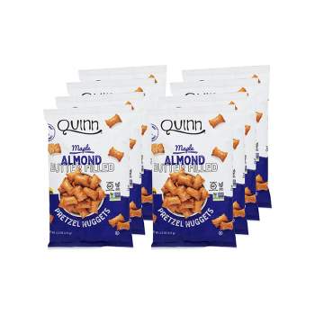 Quinn Maple Almond Butter Filled Pretzel Nuggets - Case of 8/5 oz