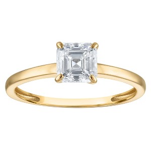 Naturalux 14K Gold 1 CT Lab Grown Diamond Solitaire Ring - 1 of 4